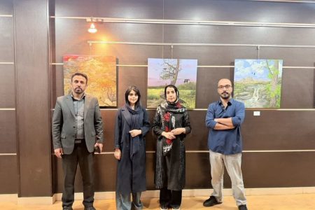 نمایشگاه تجسمی «امتداد» در کوهدشت گشایش یافت